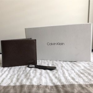Calvin Klein wallet and key fob